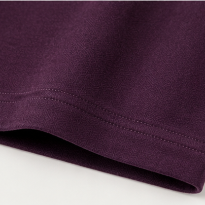 Limited Edition - Premium Heavyweight Quarter Zipper Sweatshirt - Royal Plum