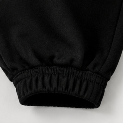 Premium Heavyweight Sweatpants - Obsidian Black