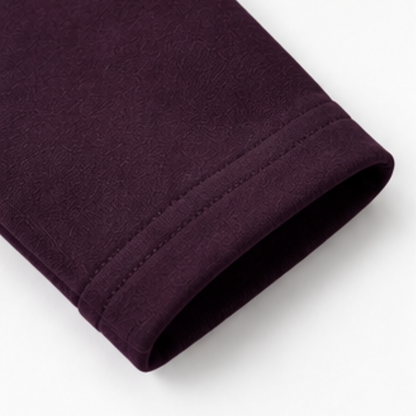 Limited Edition - Premium Heavyweight Quarter Zipper Sweatshirt - Royal Plum