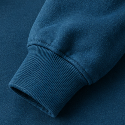 Premium Heavyweight Loose Fit Hoodie - Steel Blue
