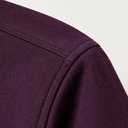 Limited Edition - Premium Heavyweight Quarter Zipper Sweatshirt - Royal Plum