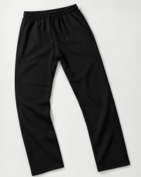 Premium Heavyweight Sweatpants - Obsidian Black
