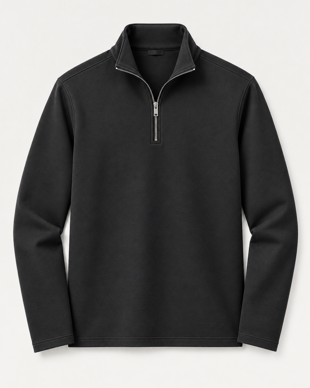 Limited Edition Premium Heavyweight Quarter Zipper Sweatshirt - Graphite Grey