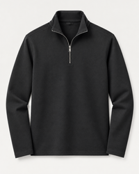 Limited Edition Premium Heavyweight Quarter Zipper Sweatshirt - Graphite Grey