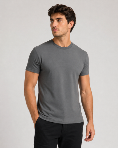 The Graphite Signature Tee -  Pakistan's Most Premium Carbon Grey Tee
