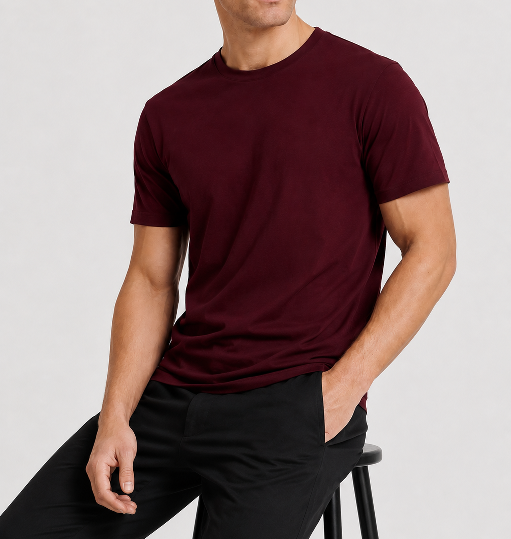 The Merlot Signature Tee - Pakistan's Most Premium Tee