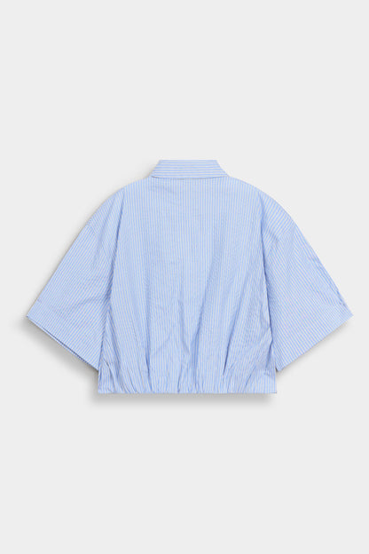 Striped Linen Blend Shirt