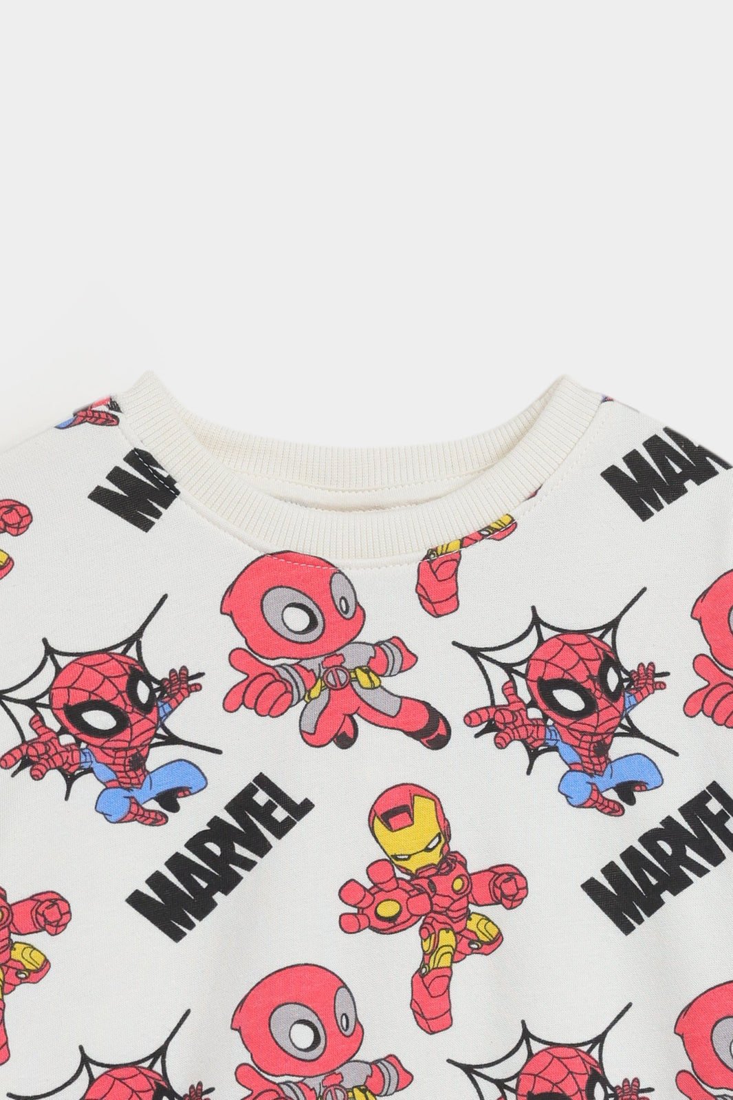 All-Over Character Print Sweatshirt