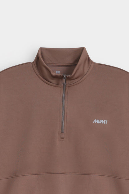 Activewear Quarter Zip-Up Sweatshirt