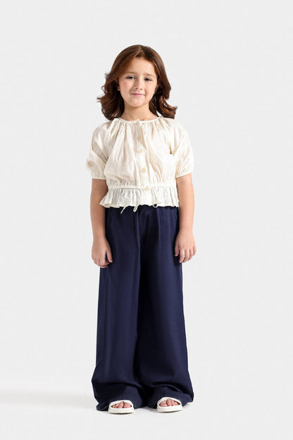 Wide Leg Pleated Pants