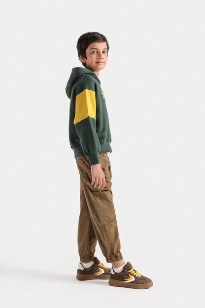 Non-Denim Cargo Jogger Trousers