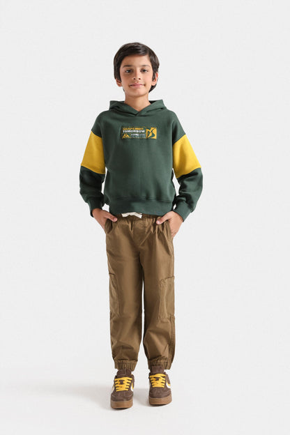 Non-Denim Cargo Jogger Trousers