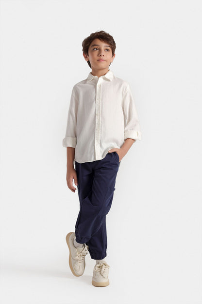Basic Button-Up Shirt