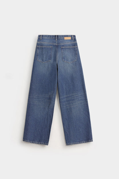 High-Waist Wide-Leg Jeans