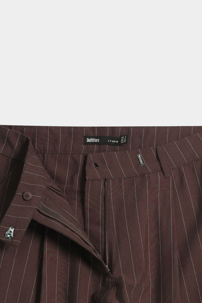 Striped Wide Leg Trousers