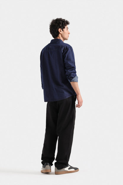 Pleated Straight Fit Chinos