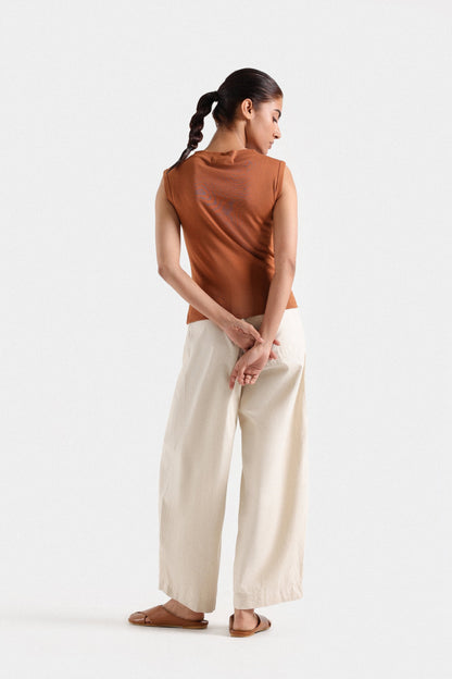 Cropped Slim Tank Top