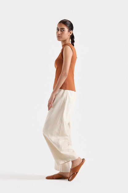 Cropped Slim Tank Top