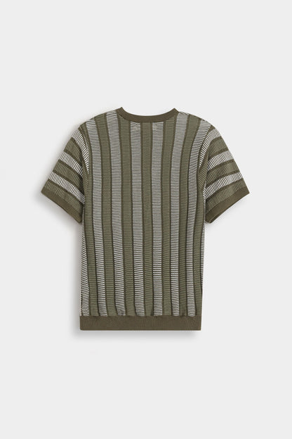 Textured T-shirt