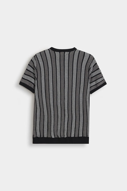Textured T-shirt