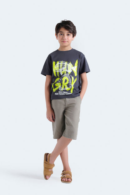Slogan Print T-Shirt