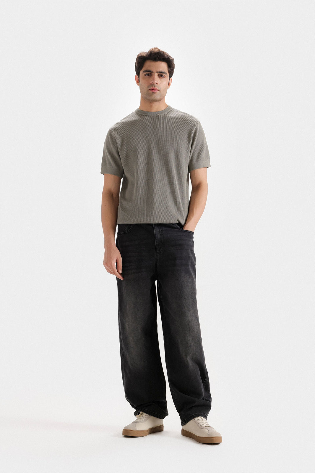 Basic Knitted T-shirt