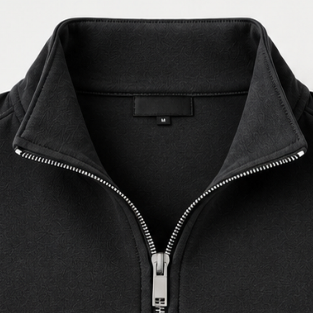 Limited Edition Premium Heavyweight Quarter Zipper Sweatshirt - Graphite Grey